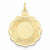 14k Gold Happy Birthday Disc Pendant, Pendants for Necklace