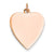 14k Rose Gold Heart Disc Charm hide-image