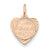 14k Rose Gold Happy Anniversary Heart Disc Charm hide-image