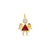 July Girl Angel Birthstone Charm in 14k Gold