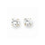 14k Yellow Gold 5mm CZ stud Earrings