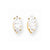 14k Yellow Gold 10x5mm Marquise Cubic Zirconia Earring, Jewelry Earrings