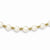 14K Yellow Gold Pearl Bracelet