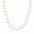 14K Yellow Gold Graduated White Freshwater Cultured Pearl Necklace