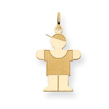 14k Gold Kid Charm hide-image