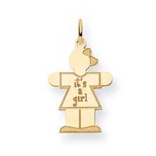 14k Gold Kid Charm hide-image