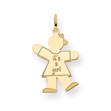 14k Gold Kid Charm hide-image