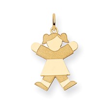 14k Gold Kid Charm hide-image