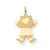 14k Gold Kid Charm hide-image