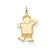 14k Gold Kid Charm hide-image