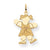 14k Gold Kid Charm hide-image