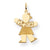 14k Gold Kid Charm hide-image