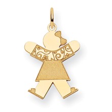 14k Gold Kid Charm hide-image