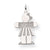 14k White Gold Kid Charm hide-image