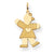 14k Gold Kid Charm hide-image