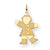 14k Gold Kid Charm hide-image