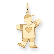 14k Gold Kid Charm hide-image