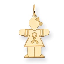 14k Gold Kid Charm hide-image