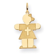 14k Gold Kid Charm hide-image