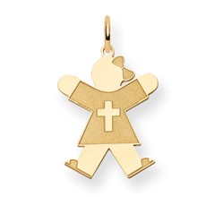 14k Gold Kid Charm hide-image