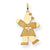 14k Gold Kid Charm hide-image