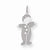 14k White Gold Cuddle Charm hide-image