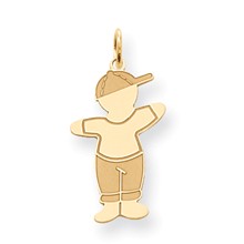 14k Gold Cuddle Charm hide-image