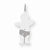 14k White Gold Cuddle Charm hide-image