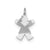 Joy Kid Charm in Sterling Silver