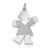 Sterling Silver Kiss Kid Charm hide-image