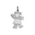 Kid Charm in Sterling Silver