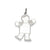 Kid Charm in Sterling Silver