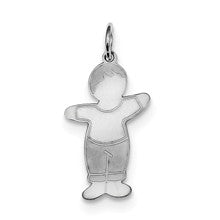 Sterling Silver Momma's Boy Cuddle Charm hide-image