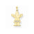 14k Gold AA Diamond Kid Pendant, Beautiful Pendants for Necklace