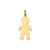 Boy Charm in 14k Gold