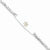 14K White Gold Non-Enameled Medical Id Bracelet