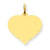 10k Yellow Gold Heart Disc Charm hide-image