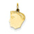 14k Gold Boy Head Charm hide-image