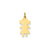 Girl Charm in 14k Gold