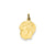 Boy Head Charm in 14k Gold