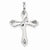 14k White Gold Diamond Cross pendant, Quality AA (G-H Color, SI1-SI2 Clarity, 0.16 cttw), Adorable Pendants for Necklace