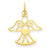 14k Gold Angel Charm hide-image