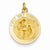 14k Gold Polished and Satin First Holy Communion Medal pendant, Adorable Pendants for Necklace