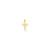 INRI Crucifix Charm in 14k Gold