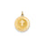 Confirmation Medal Charm in 14k Gold