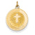 14k Gold Confirmation Medal Charm hide-image