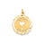 First Holy Communion Disc Charm in 14k Gold