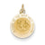 14k Gold Holy Trinity Medal Charm hide-image