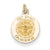 14k Gold Holy Spirit Medal Charm hide-image