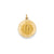 Saint John Baptist Medal Charm in 14k Gold